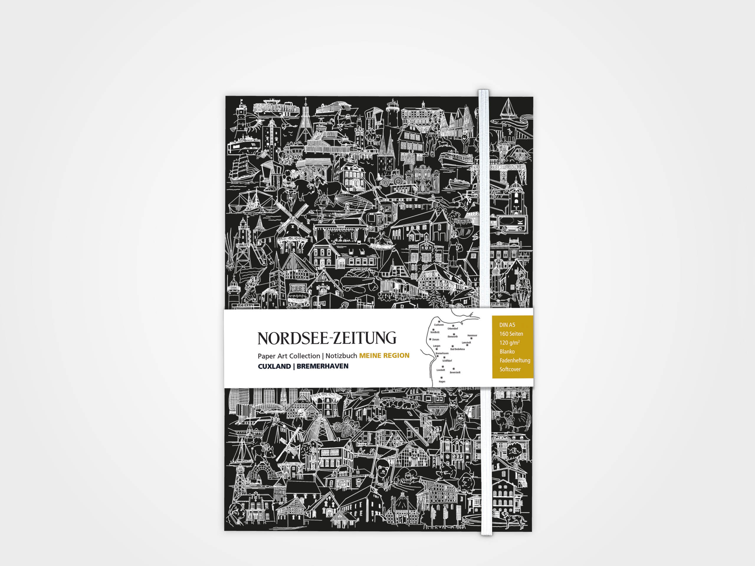 Notizbuch MEINE REGION - CUXLAND | BREMERHAVEN
