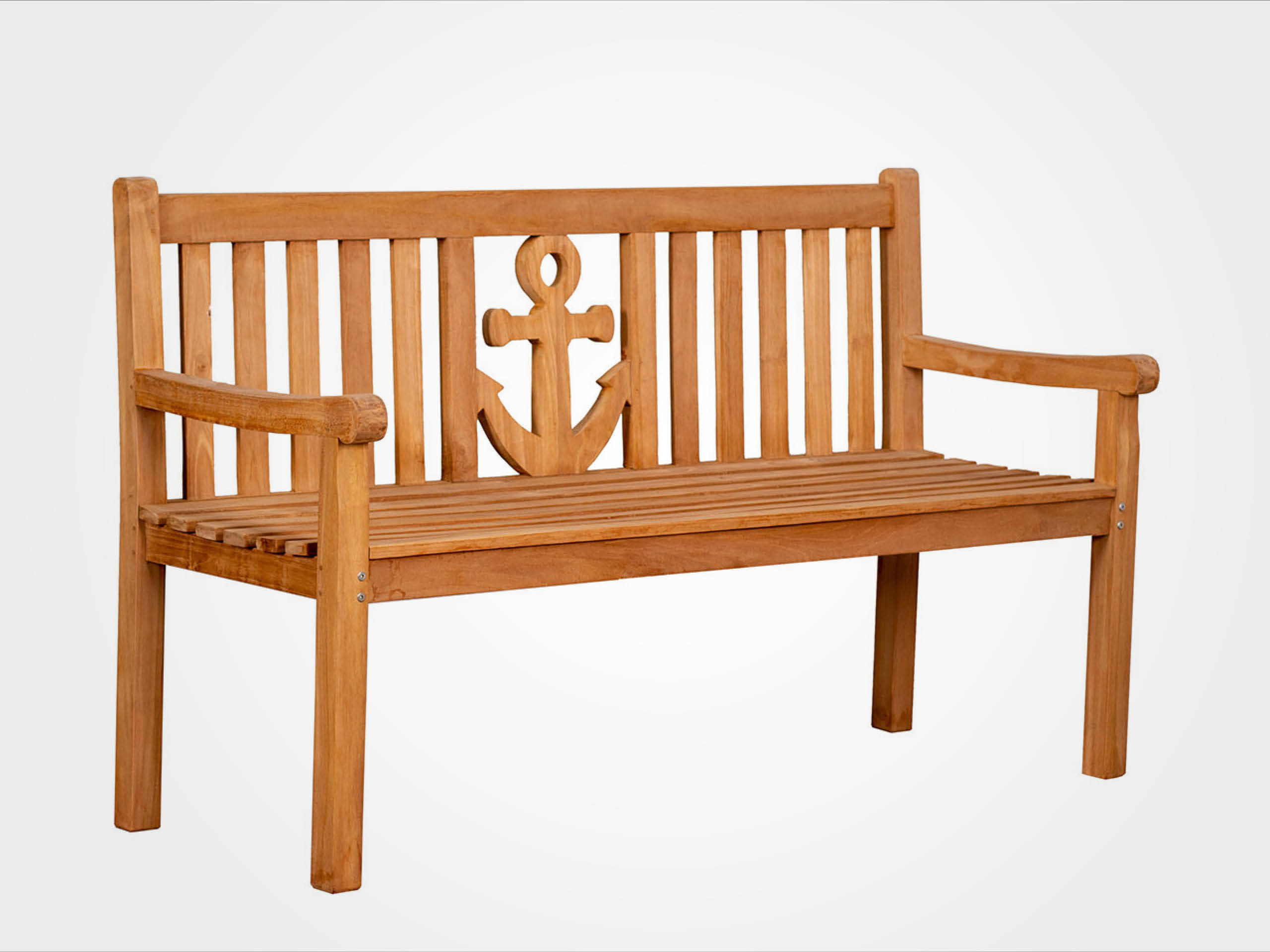 Teak-Gartenbank Anker