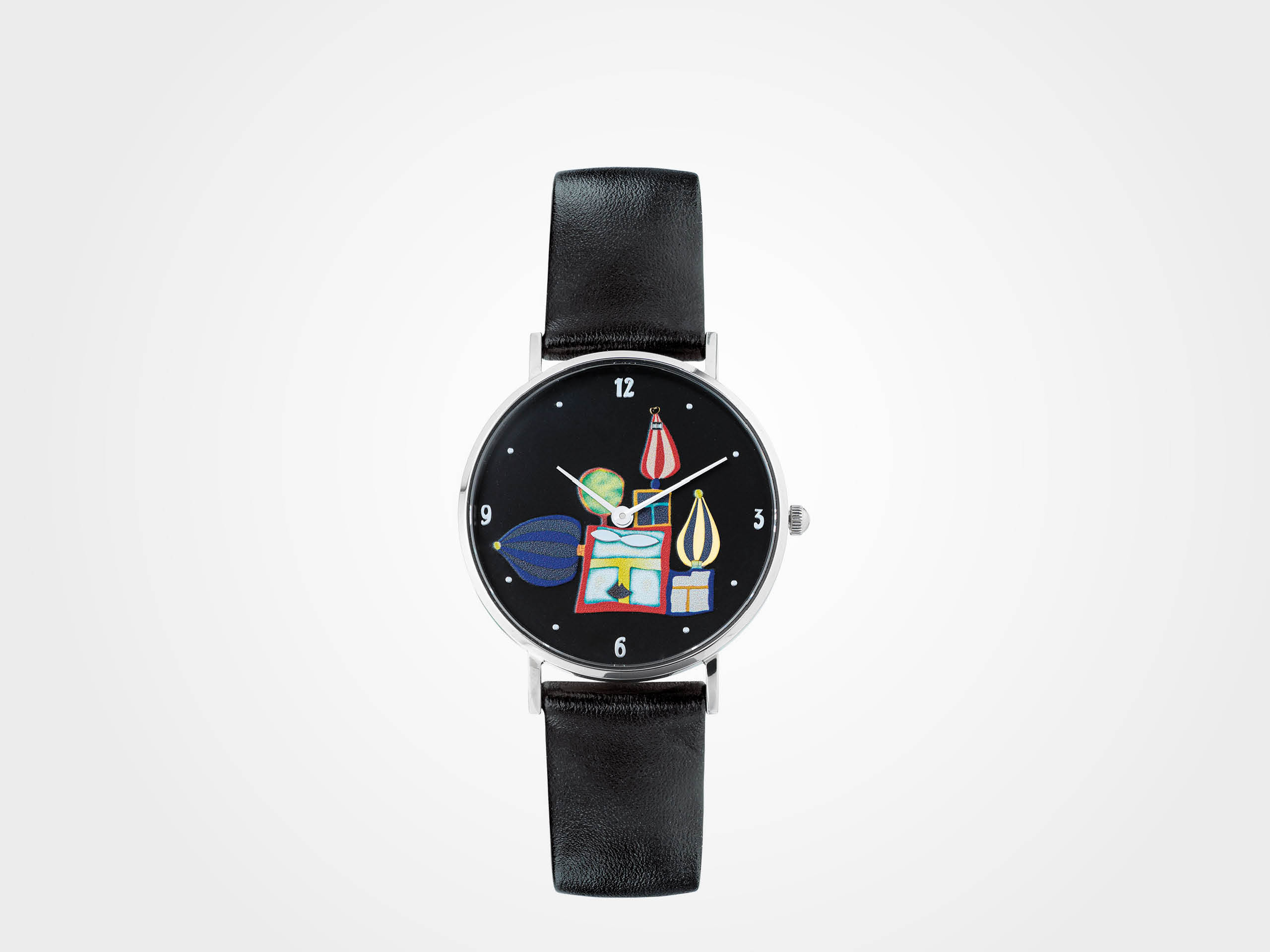 Friedensreich Hundertwasser: Künstler-Armbanduhr "König der Türme"