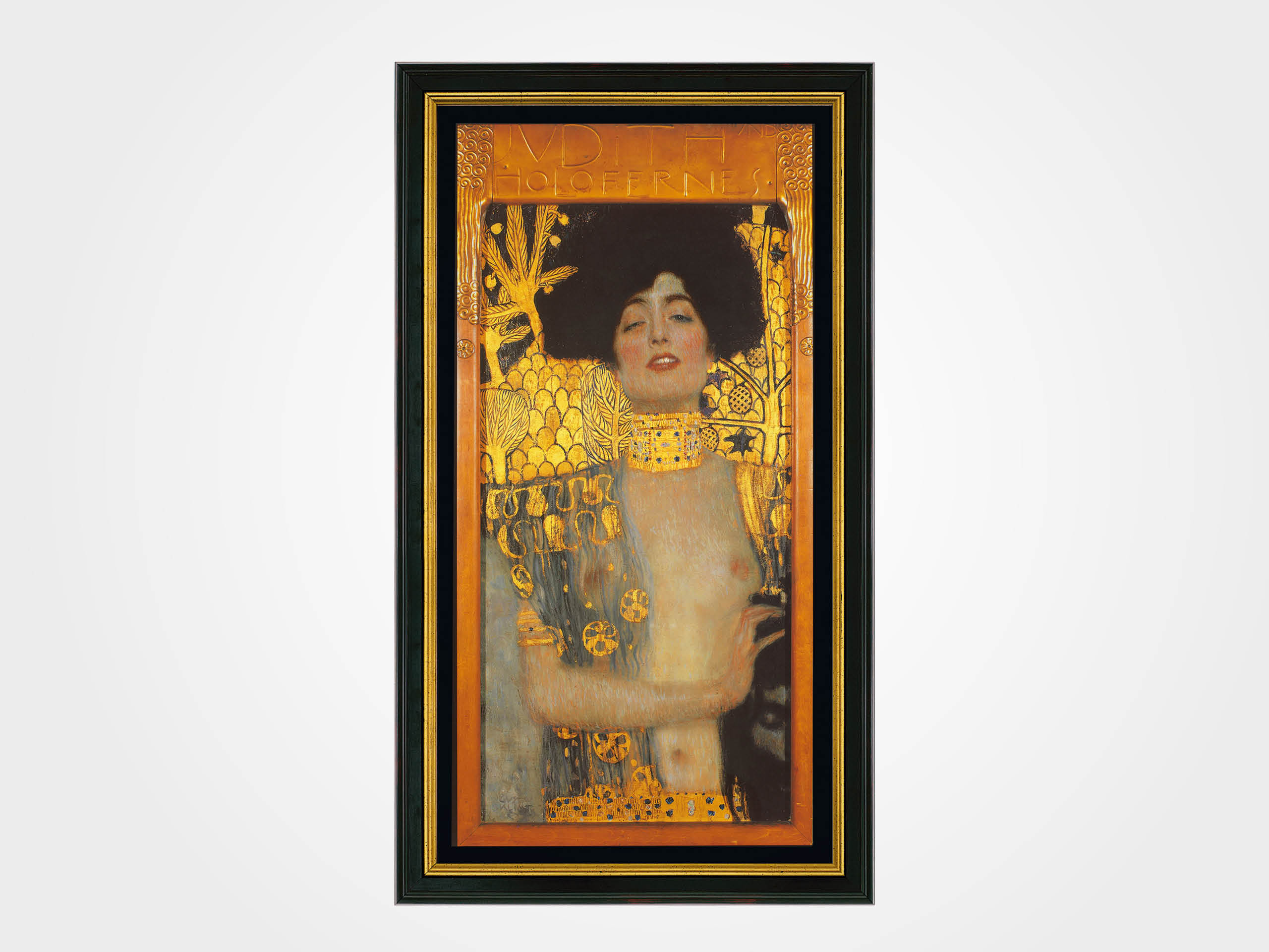 Gustav Klimt: Bild "Judith I" (1901), gerahmt