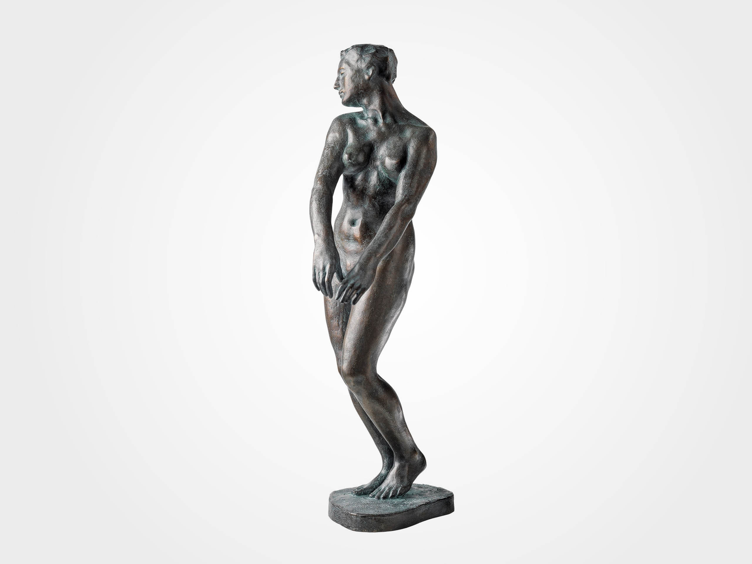 Georg Kolbe: Skulptur "Junges Weib" (1903/04), Reduktion in Bronze